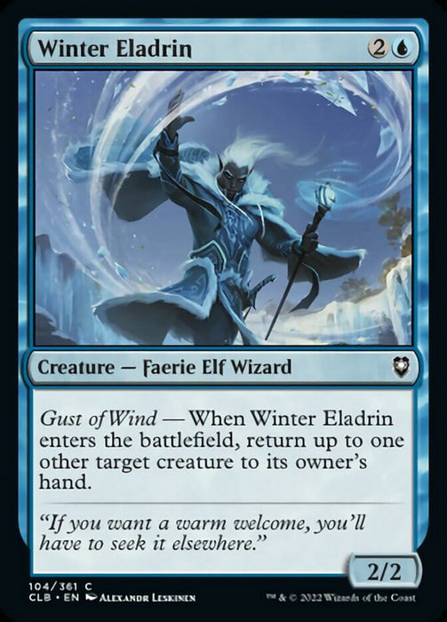 Winter Eladrin  (Foil)