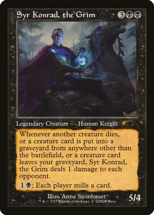 Syr Konrad, the Grim - Retro Frame