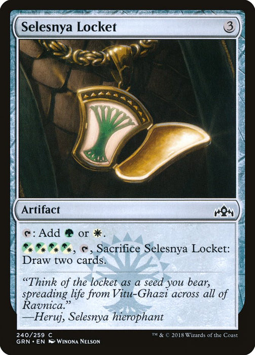 Selesnya Locket  (Foil)
