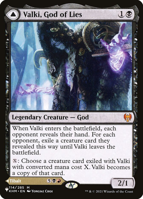 Valki, God of Lies // Tibalt, Cosmic Impostor - Legendary