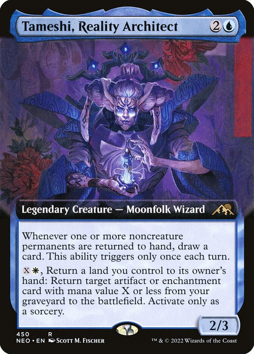 Tameshi, Reality Architect  - Legendary - Extended Art (Foil)