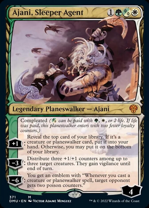 Ajani, Sleeper Agent - Showcase (Foil)