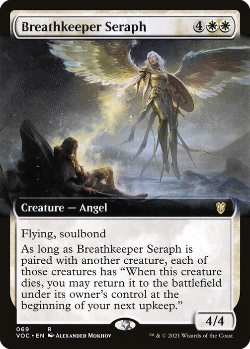 Breathkeeper Seraph  - Extended Art