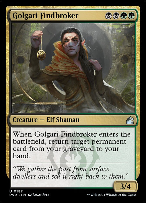Golgari Findbroker (Foil)