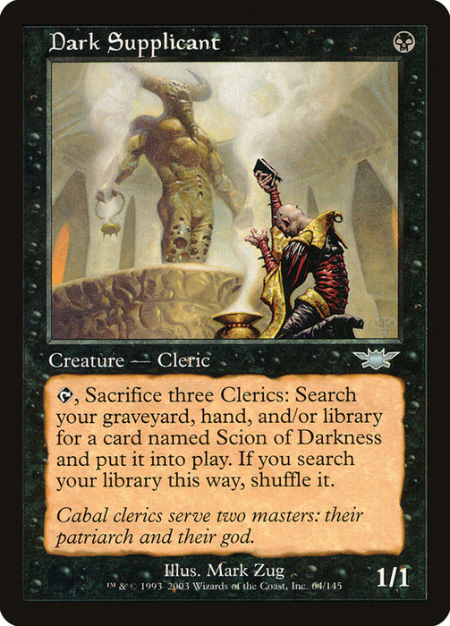 Dark Supplicant  (Foil)