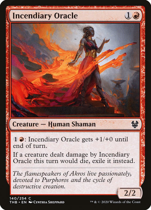 Incendiary Oracle  (Foil)