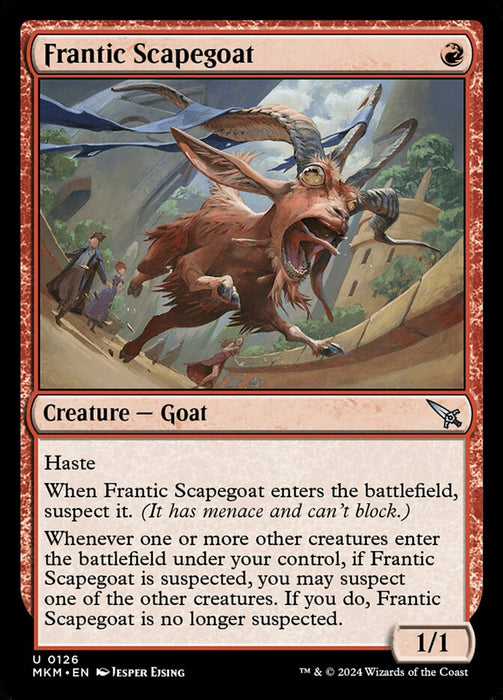 Frantic Scapegoat (Foil)