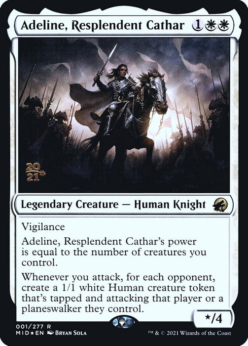 Adeline, Resplendent Cathar - Legendary (Foil)