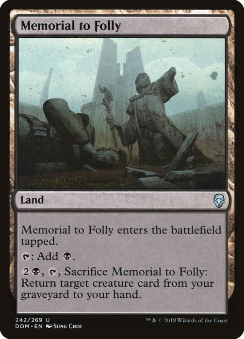 Memorial to Folly  (Foil)