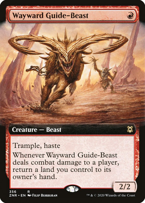 Wayward Guide-Beast  - Extended Art