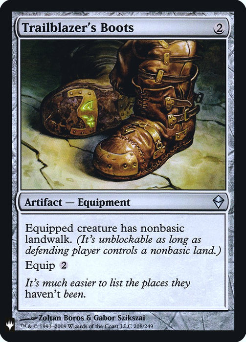 Trailblazer's Boots (Foil)