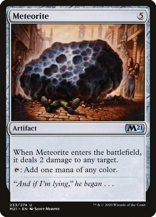 Meteorite  (Foil)