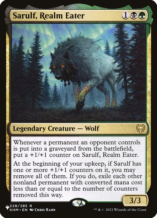 Sarulf, Realm Eater - Legendary