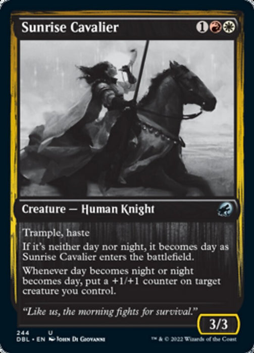 Sunrise Cavalier  - Inverted