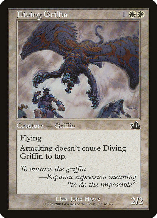 Diving Griffin  (Foil)