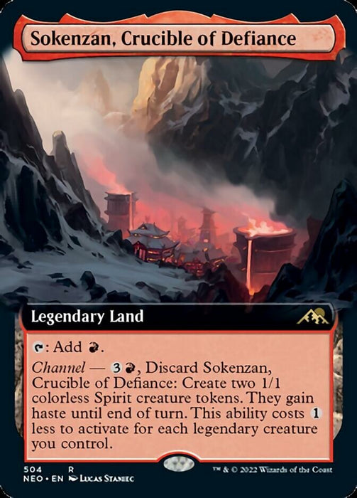 Sokenzan, Crucible of Defiance  - Legendary - Extended Art