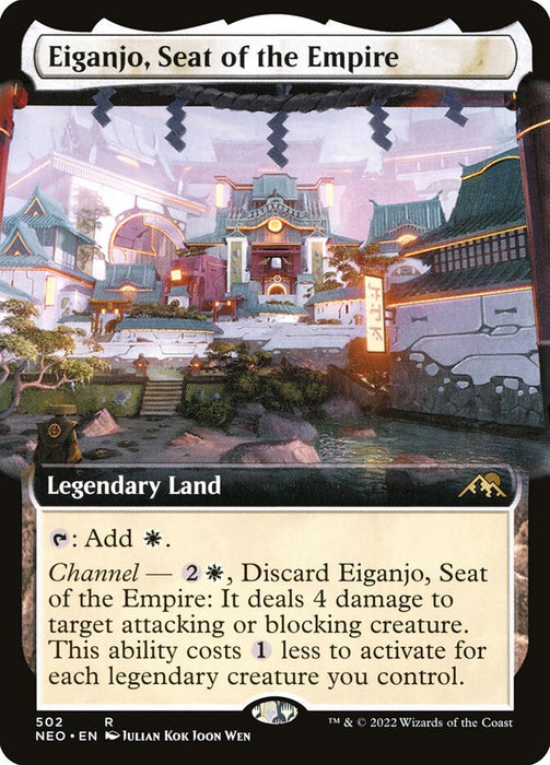 Eiganjo, Seat of the Empire  - Legendary - Extended Art (Foil)