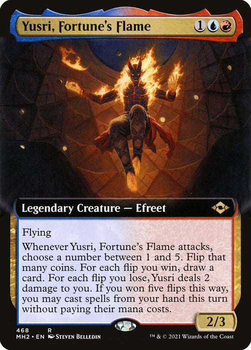 Yusri, Fortune's Flame  - Legendary - Extended Art (Foil)