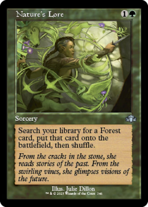 Nature's Lore - Retro Frame (Foil)