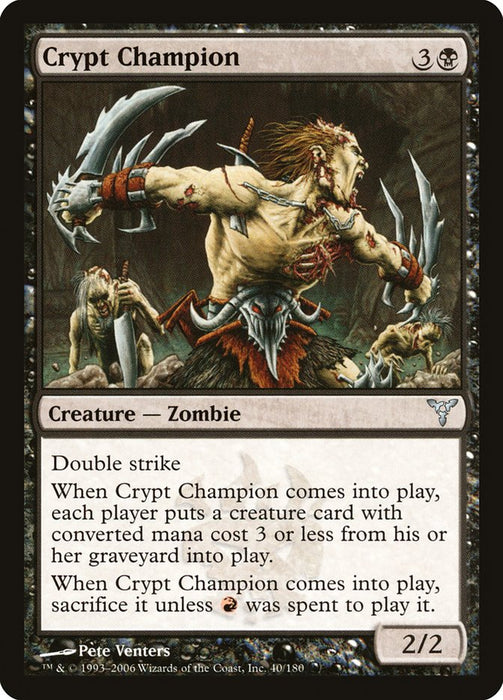 Crypt Champion  (Foil)