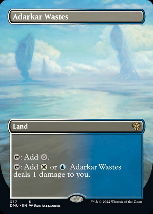 Adarkar Wastes - Borderless (Foil)