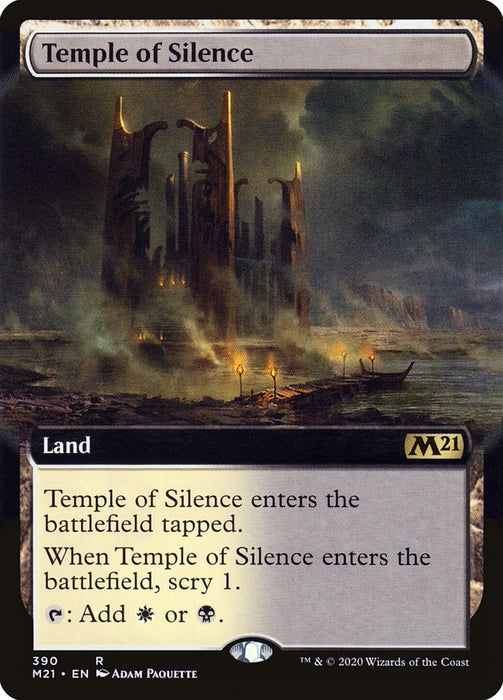 Temple of Silence  - Extended Art (Foil)