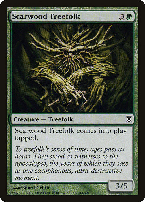 Scarwood Treefolk  (Foil)