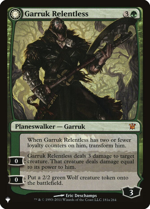 Garruk Relentless // Garruk, the Veil-Cursed - Sunmoondfc