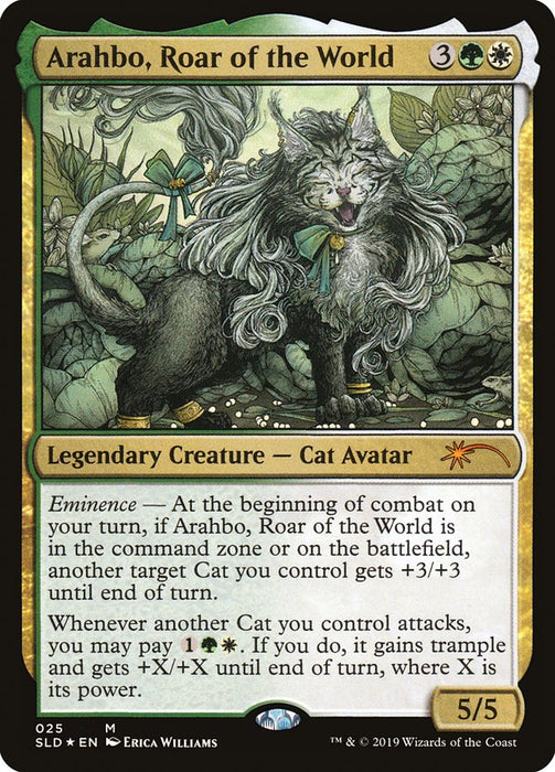 Arahbo, Roar of the World  - Legendary (Foil)