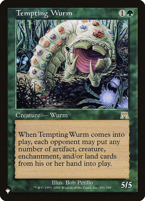 Tempting Wurm - Retro Frame