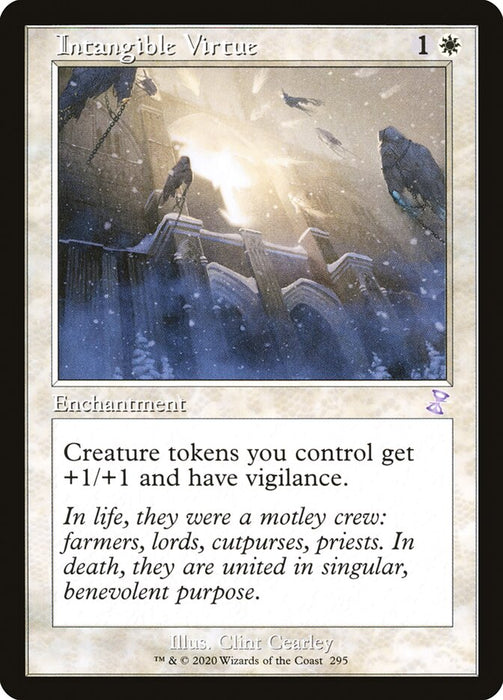 Intangible Virtue - Retro Frame  (Foil)