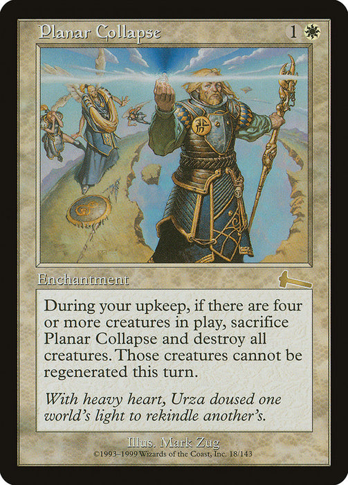 Planar Collapse  (Foil)