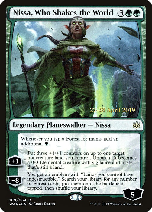 Nissa, Who Shakes the World  (Foil)