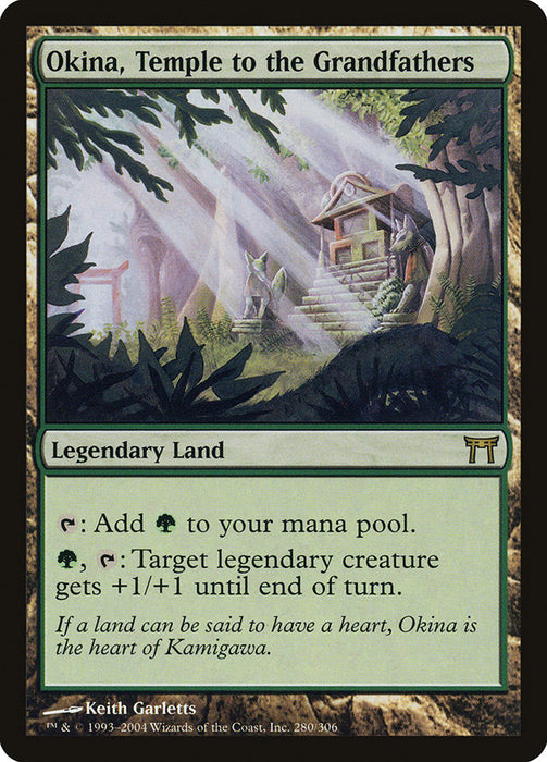 Okina, Temple to the Grandfathers  (Foil)