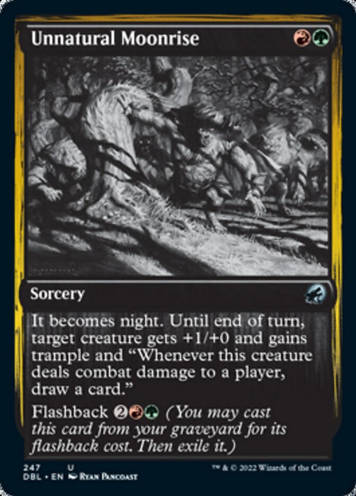 Unnatural Moonrise  - Inverted (Foil)