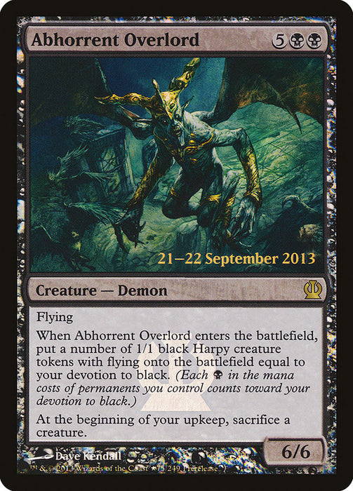 Abhorrent Overlord  (Foil)