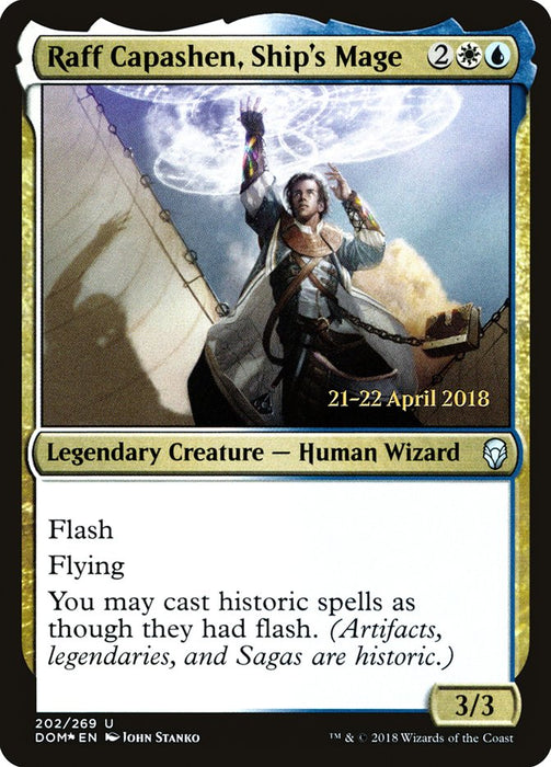 Raff Capashen, Ship's Mage  - Legendary (Foil)