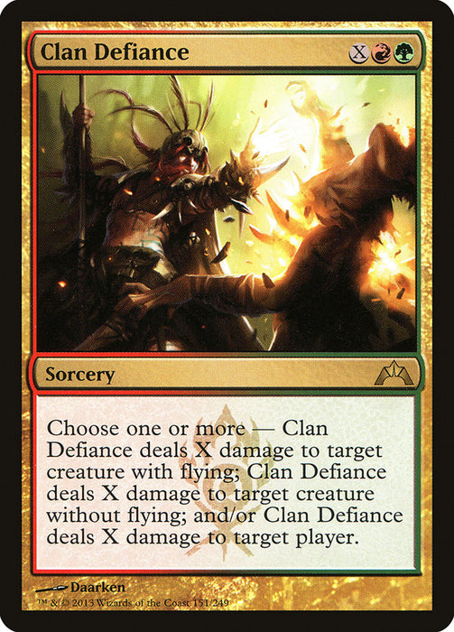 Clan Defiance  (Foil)