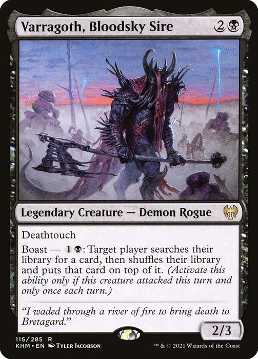 Varragoth, Bloodsky Sire  - Legendary (Foil)
