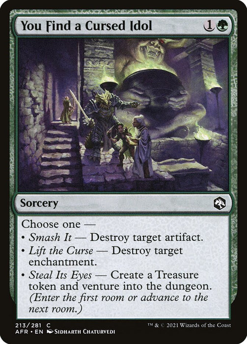 You Find a Cursed Idol  (Foil)