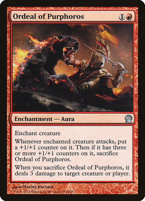 Ordeal of Purphoros  (Foil)