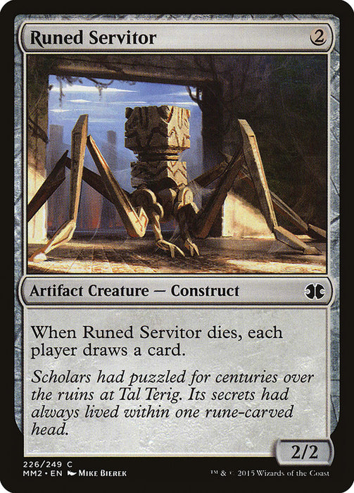 Runed Servitor  (Foil)