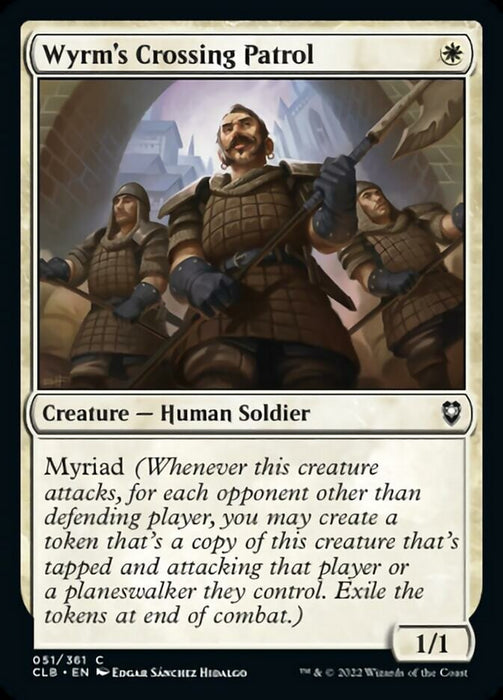 Wyrm's Crossing Patrol  (Foil)