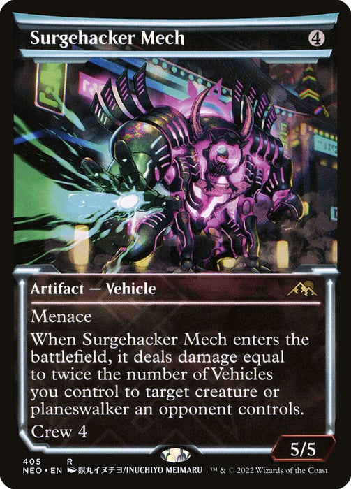 Surgehacker Mech - Showcase- Inverted (Foil)