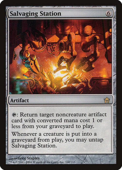 Salvaging Station  (Foil)