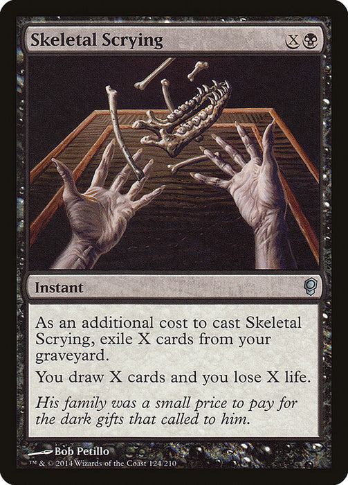 Skeletal Scrying  (Foil)
