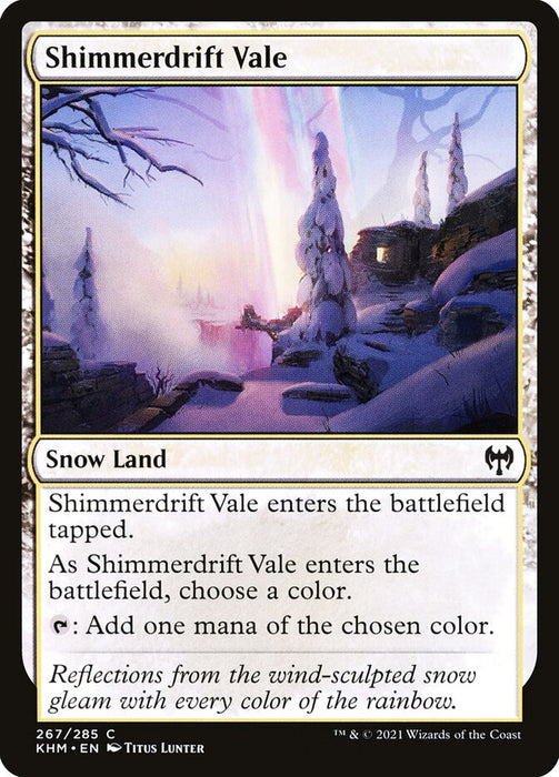 Shimmerdrift Vale  - Snow (Foil)