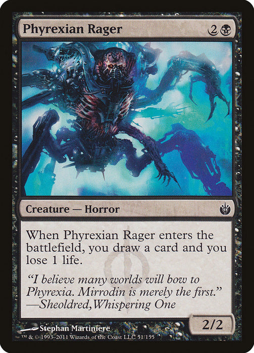 Phyrexian Rager  (Foil)