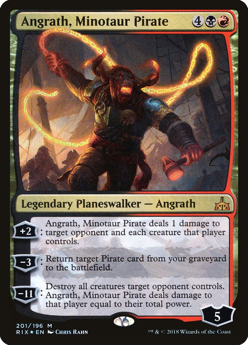 Angrath, Minotaur Pirate  (Foil)