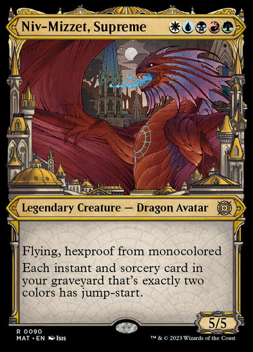 Niv-Mizzet, Supreme - Showcase- Legendary